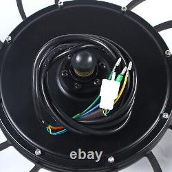 1000W 20 in Ebike Front/Rear Wheel Electric Bicycle Motor Conversion Kit Black