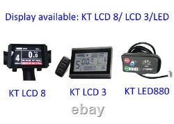1500W Electric bike pedal assist conversion kit 48V ebike Color LCD display USB