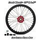 17x 3.5 Spoke Front Wheel Black Rim Red Hub For Sur-ron Storm Bee E-bike Offroad