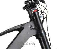 18 Carbon Fat Bike 9s Electric Bicycle Ebike Bafang M620 SRAM Suspension 26er