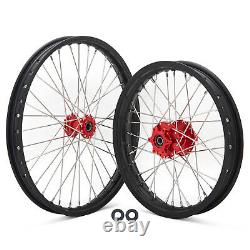 19x1.4 16x1.85 36 Spokes Front Rear Wheels Rims Hubs for Talaria Sting MX E-Bike