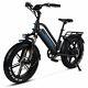 20'' 16ah 750w 48v Electric Step-thru Fat Tire Bicycle M-50 Beach City E-bike
