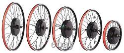 20 24 26 27.5 28 29 700C EBike Electric Bicycle Kit Front Rear Wheel Conversion