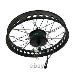 20'' 24'' 26''x4 Snow fat Tire ebike Kit electric bicycle color Screen 250W 36V