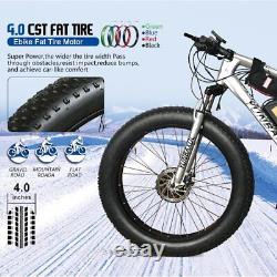 20 26 Electric Fat Bike Kit 48V 1500W 3000W 20 26inch 4.0 Snow Ebike Conversion