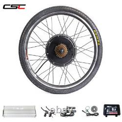 20-29'' 700C MTB complete e-bike 48V electric bicycle kit 1500W with tire disc