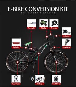 20-29 In 700C 48V 1500W E-bike Front Wheel Hub Motor Kit Electric Conversion Kit