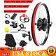 20 36v 250w Front Wheel Electric Bicycle Ebike Conversion Kit Hub Motor Cycling