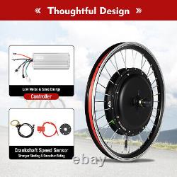 20 48V Ebike Front Wheel Electric Bicycle Motor Conversion Kit Motor Hub 1000W