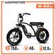 20 750w Electric Bicycle Moped Bike Addmotor M-60 R7 Cruiser Fat Tire Ebike Lcd