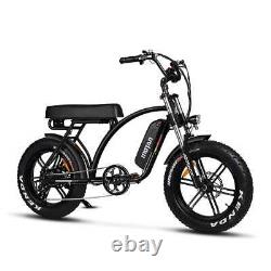 20 750W Electric Bicycle Moped Bike Addmotor M-60 R7 Cruiser Fat Tire EBIKE LCD