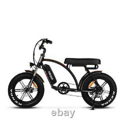 20 750W Electric Bicycle Moped Bike Addmotor M-60 R7 Cruiser Fat Tire EBIKE LCD