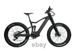 20 Dengfu Carbon Fat Bike Suspension Electric Bicycle Ebike M620 SRAM X5 9S