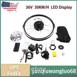 20 Front Wheel 36V Electric Bicycle Ebike Conversion Kit Hub Motor Cycling 250W