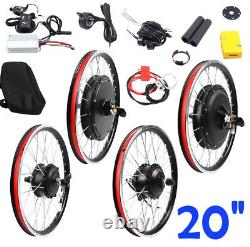 20 Front Wheel 36V Electric Bicycle Ebike Conversion Kit Hub Motor Cycling 250W