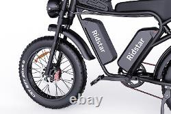 2000W Electric-Bicycle 52V 40AH Motor 20 Fat Tire Mountain Bike eMTB E bike US