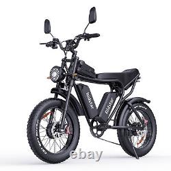 2000W Electric-Bicycle 52V 40AH Motor 20 Fat Tire Mountain Bike eMTB E bike US