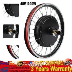 20Front Wheel Conversion Kit Hub 48V 1000W Electric Bicycle Ebike Motor Cycling