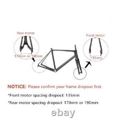 20in Fat E-bike Wheel 1 Piece 36/48V 500/1000/1500W Snow Electric Bicycle Wheel