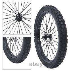 21 Electric Bicycle Ebike Black Motorcycle Rim Disc Hub 48V-72V Front Wheel USA