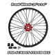 211.6 Front Spoke Wheel Black Rim Red Hub Spacers For Surron Strom Bee E-bike