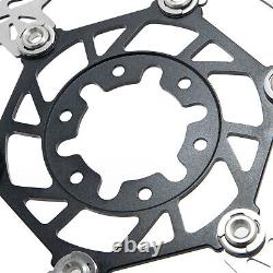220mm Oversize Front & Rear Brake Discs Rotors for Talaria Sting E-Bike Offroad