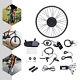 24 500w Ebike Front Wheel Electric Bicycle Hub Motor Conversion Kit 36v Lcd