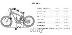 26 1000W 48V Fat Tire Mountain Electric Beach Bike Bicycle EBike E-Bike LCD