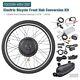 26 1000w Electric Bicycle Conversion Kit Front Rear Wheel E-bike Cycling With Lcd