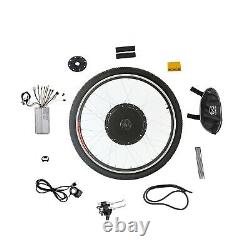 26 Electric Bicycle Front Rear Wheel 48V 1000W Ebike Hub Motor Conversion Kit