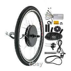 26 Electric Bicycle Front / Rear Wheel 48V 1000W Ebike Motor Conversion Kit US