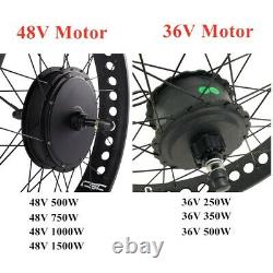 26 Fat Ebike Wheel for 4.0 Fat Tyre Electric Bicycle Front/Rear Wheel Replace
