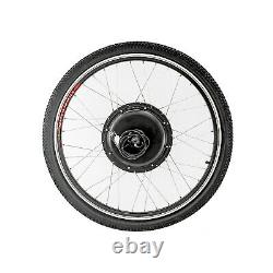 26'' Front/Rear Wheel Electric Bicycle Motor Kit E-Bike Conversion 1000W 48V US