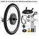 26 Front Wheel Kit Conversion 48v 1000w Motor Hub Electric Bicycle E Bike Mtb