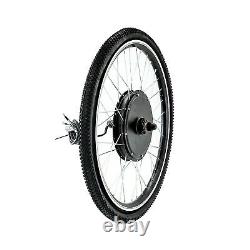 26 Front Wheel Kit Conversion 48v 1000w Motor Hub Electric Bicycle E Bike MTB