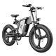 26 Inch Electric Bicycle Fat Tire Ebike Off Road 2000w 48v Mountain Moped