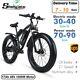 26 Inch Electric Bike 1000w 48v E-mountain Bike Fat Tire Bicycle Ebike Shimano