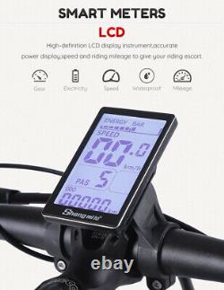 26 Inch Electric Bike 1000W 48V E-Mountain Bike Fat Tire Bicycle Ebike Shimano