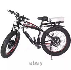 26 TRUE 2000W Electric E Bike Fat Tire Snow Mountain Bicycle Li-Battery