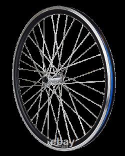 26 inch QR wheelsON Front Rear Wheel Set E-Bike+8 Speed Shimano Cassette Sapim