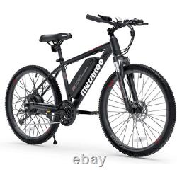 27.2 350w 48v Black Electric Fat Tire Mountain Snow Bicycle Beach E Bike Moped