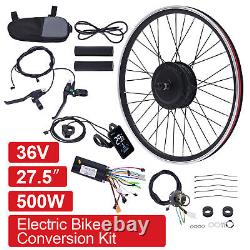 27.5inch EBike Front Wheel Hub Motor Electric Bicycle Motor Conversion Kit 500W