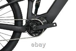 29er Electric Bicycle Carbon Ebike Full Suspension Mountain Bike Bafang 500W 16