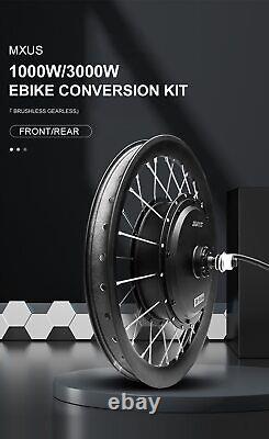 3000W72V Fat Tire E-bike Conversion Kit 1000W 48V Front Rear Wheel Hub Motor