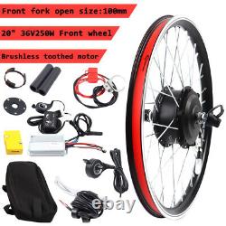 36 V 250 W 20 Zoll Elektrofahrrad Umbausatz für Vorderrad E-Bike Conversion Kit