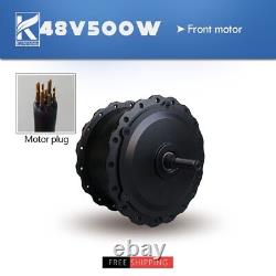36V 48V 500W Snow Ebike Fat Tire 4.0 Brushless Gear Front /Rear Hub Motor Wheel