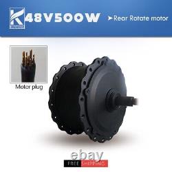 36V 48V 500W Snow Fat Tire E-bike Conversion Kit Front Rear Hub Motor Wheel