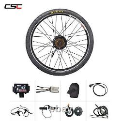 36V 500W waterproof MTB electric bicycle kit Ebike conversion front rear wheel