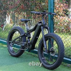 48V 1000W 17.5AH Full suspantion BAFANG M620 Carbon frame Mountain E Bike