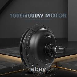 48V 1000W 72V 3000W Front/Rear Hub Motor Wheel for E-bike Conversion Kit
